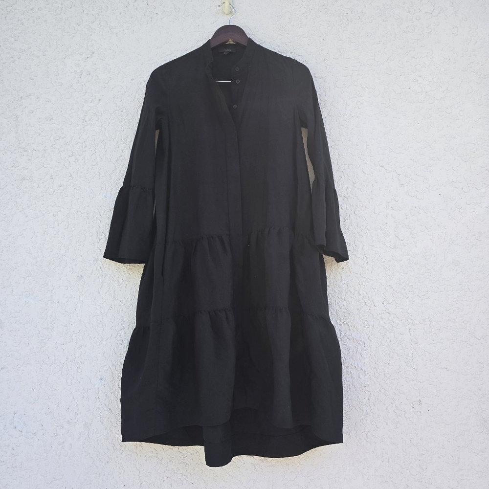 COS Gathered Detail Shirt Dress 34 Eur - Picture 3 of 10
